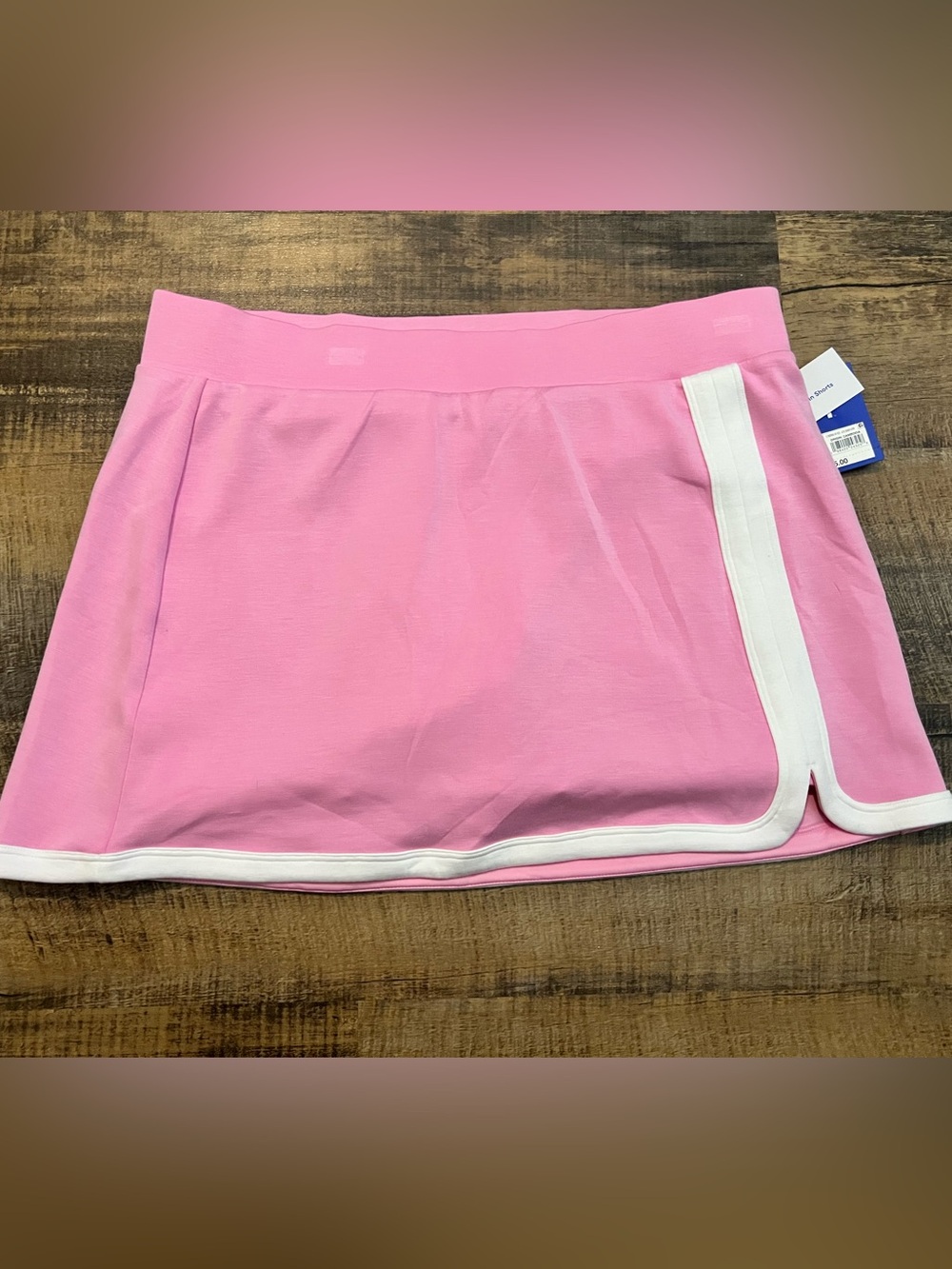 JoyLab Pink Mini Skirt with White Trim